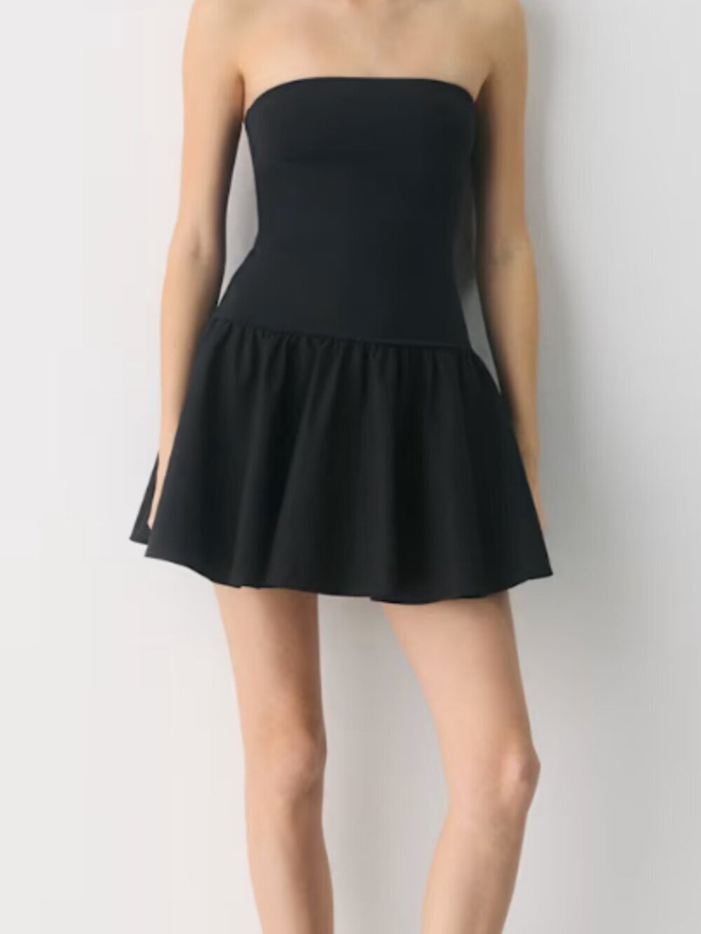 Aritzia Wilfred Polished Dress • Heather Black